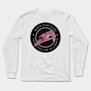 White Star Class - Black Star Killer - White - Sci-Fi - B5 Long Sleeve T-Shirt